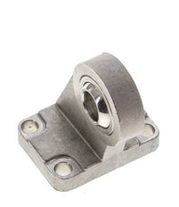 Sphärischer Gabelkopf rechtwinklig 63 mm ISO 15552 und 21287 Edelstahl 316 (1.4401)