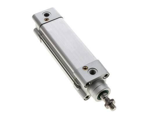 ISO 15552 Doppeltwirkender Zylinder 32-80mm - magnetisch - dämpfend - Edelstahlstange