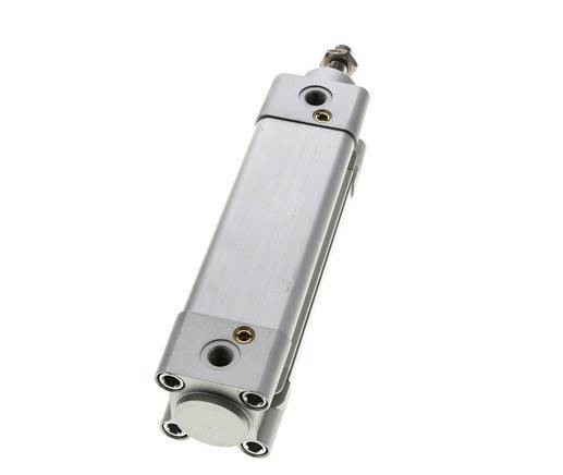 ISO 15552 Doppeltwirkender Zylinder 32-80mm - magnetisch - dämpfend - Edelstahlstange