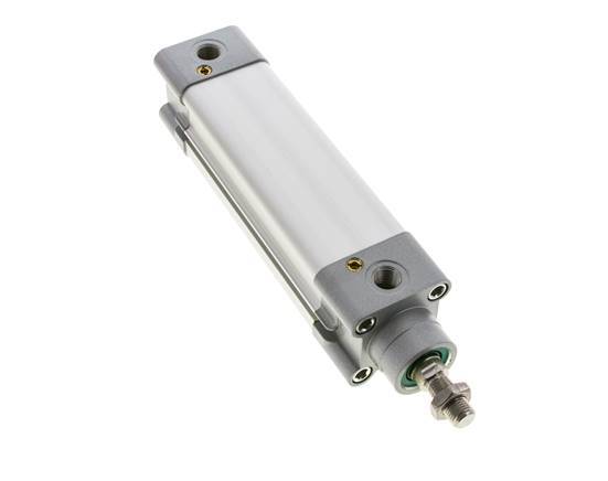 ISO 15552 Doppeltwirkender Zylinder 40-100mm - magnetisch - dämpfend - Edelstahlstange