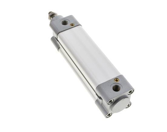 ISO 15552 Doppeltwirkender Zylinder 40-100mm - magnetisch - dämpfend - Edelstahlstange