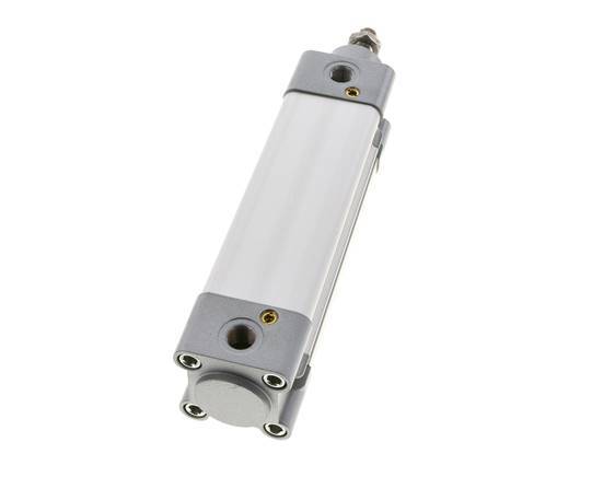 ISO 15552 Doppeltwirkender Zylinder 40-100mm - magnetisch - dämpfend - Edelstahlstange