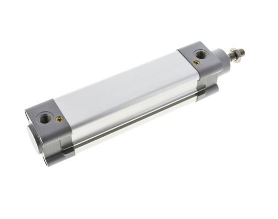 ISO 15552 Doppeltwirkender Zylinder 40-125mm - magnetisch - dämpfend - Edelstahlstange