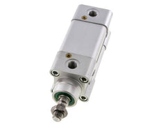 ISO 15552 Doppeltwirkender Zylinder 40-25mm - magnetisch - dämpfend - Edelstahlstange