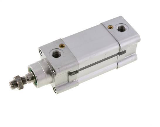 ISO 15552 Doppeltwirkender Zylinder 40-25mm - magnetisch - dämpfend - Edelstahlstange