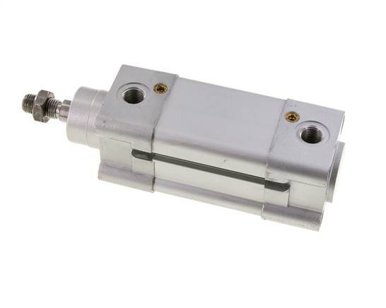 ISO 15552 Doppeltwirkender Zylinder 40-25mm - magnetisch - dämpfend - Edelstahlstange