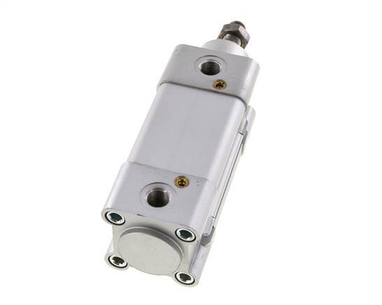 ISO 15552 Doppeltwirkender Zylinder 40-25mm - magnetisch - dämpfend - Edelstahlstange