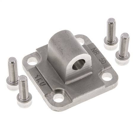 Clevis Male 50 mm ISO 15552 ISO 21287 Stainless steel 316 (1.4401)