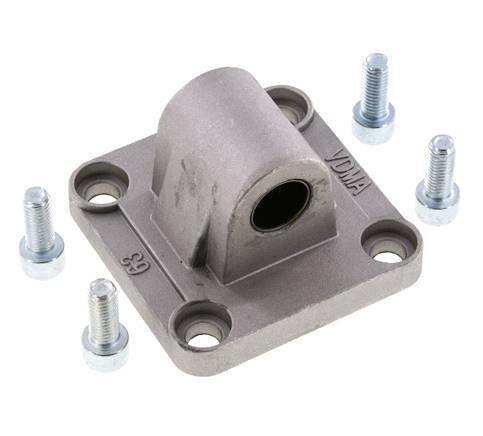 Gabelzapfen 63 mm ISO 15552 ISO 21287 Aluminium