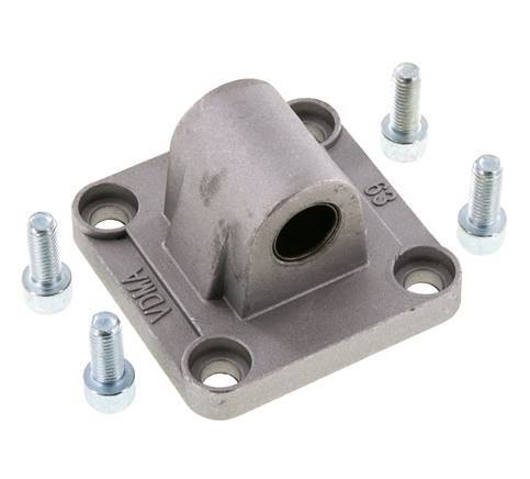 Gabelzapfen 63 mm ISO 15552 ISO 21287 Aluminium