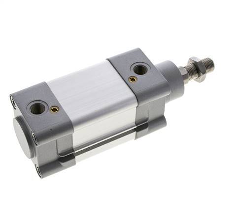 ISO 15552 Doppeltwirkender Zylinder 50-25mm - magnetisch - dämpfend - Edelstahlstange