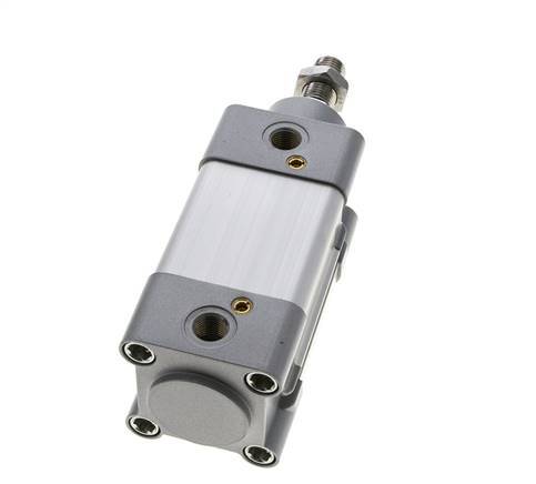 ISO 15552 Doppeltwirkender Zylinder 50-25mm - magnetisch - dämpfend - Edelstahlstange