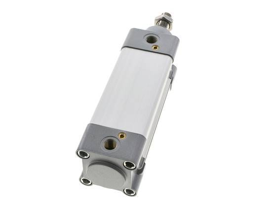 ISO 15552 Doppeltwirkender Zylinder 50-80mm - magnetisch - dämpfend - Edelstahlstange
