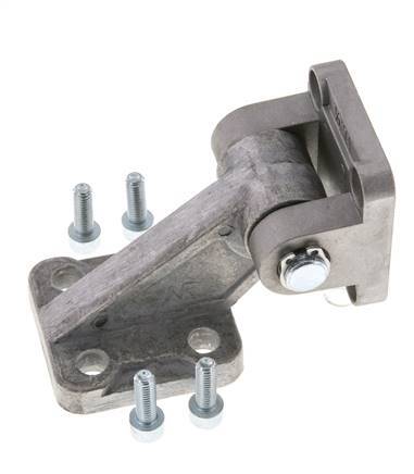 Komplette Schwenkbefestigung 90Grad Clip für 40 mm IS0 15552 Zylinder