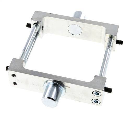 Schwenkbare Befestigung für 100 mm Airtec IS0 15552 Zylinder