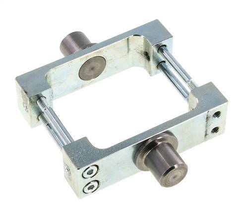 Mittig schwenkbare Befestigung für 63 mm Airtec IS0 15552 Zylinder