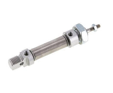 ISO 6432 Runder doppeltwirkender Zylinder 10-10mm - Magnetisch