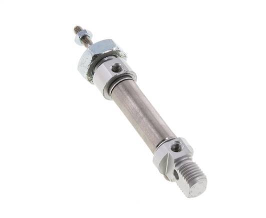 ISO 6432 Runder doppeltwirkender Zylinder 10-10mm - Magnetisch