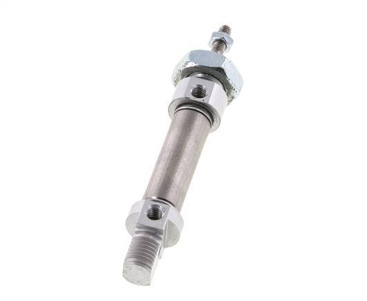 ISO 6432 Runder doppeltwirkender Zylinder 10-10mm - Magnetisch