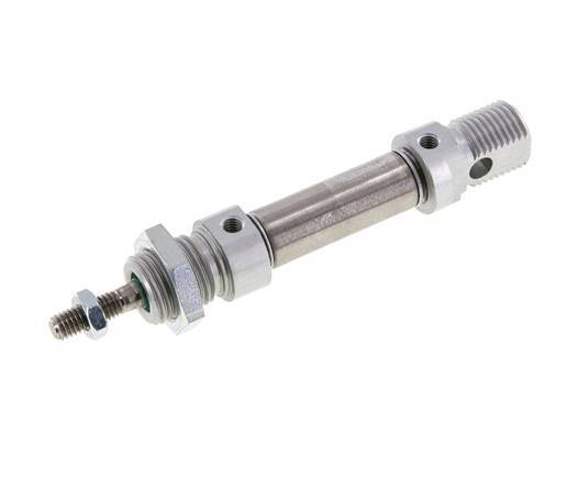 ISO 6432 Runder doppeltwirkender Zylinder 12-10mm - Magnetisch