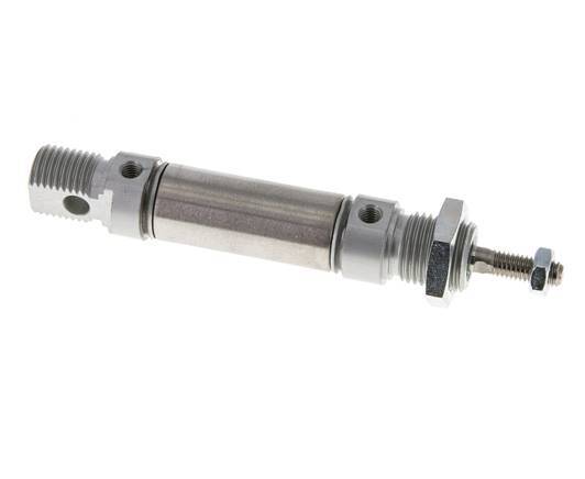 ISO 6432 Runder doppeltwirkender Zylinder 16-10mm - Magnetisch