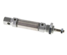 ISO 6432 Round Double Acting Cylinder 16-10mm - Magnetic
