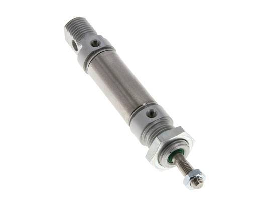 ISO 6432 Round Double Acting Cylinder 16-10mm - Magnetic