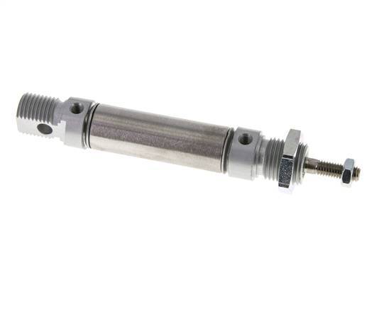 ISO 6432 Round Double Acting Cylinder 16-20mm - Magnetic