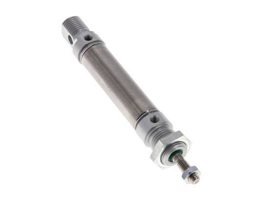 ISO 6432 Round Double Acting Cylinder 16-30mm - Magnetic