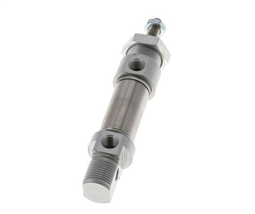 ISO 6432 Runder doppeltwirkender Zylinder 20-10mm - Magnetisch