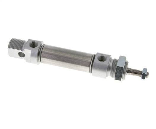 ISO 6432 Round Double Acting Cylinder 20-25mm - Magnetic