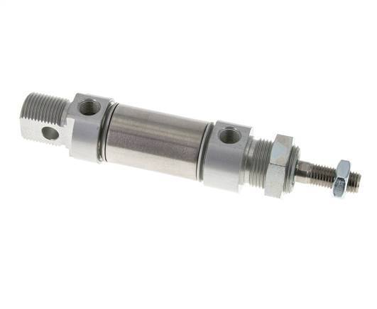 ISO 6432 Runder doppeltwirkender Zylinder 25-10mm - Magnetisch
