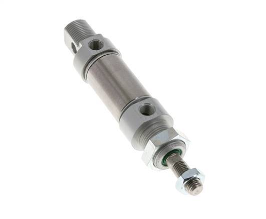 ISO 6432 Runder doppeltwirkender Zylinder 25-10mm - Magnetisch