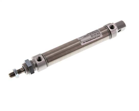 ISO 6432 Runder doppeltwirkender Zylinder 25-100mm - Magnetisch