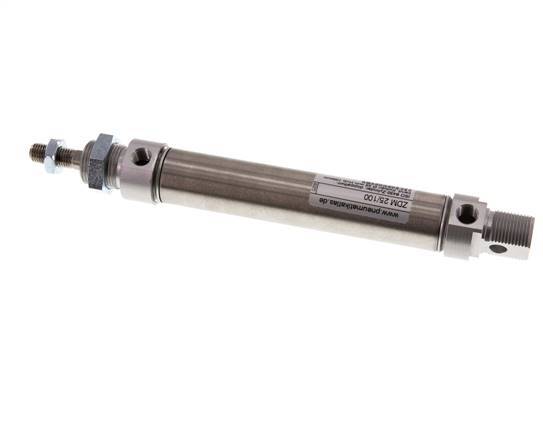 ISO 6432 Runder doppeltwirkender Zylinder 25-100mm - Magnetisch