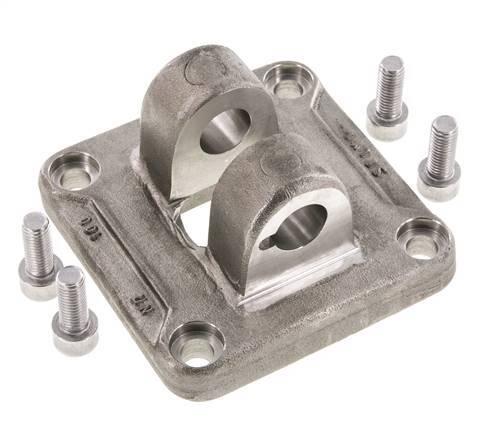 Gabelzapfen mit Innengewinde 100 mm ISO 15552 ISO 21287 Edelstahl 316 (1.4401)