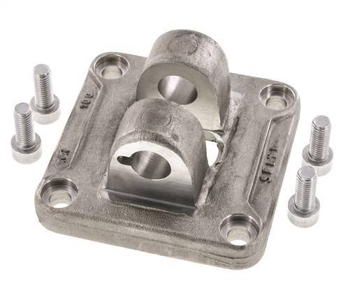 Gabelzapfen mit Innengewinde 100 mm ISO 15552 ISO 21287 Edelstahl 316 (1.4401)