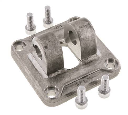 Gabelzapfen mit Innengewinde 100 mm ISO 15552 ISO 21287 Edelstahl 316 (1.4401)