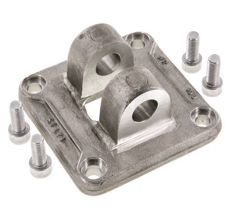 Gabelzapfen mit Innengewinde 100 mm ISO 15552 ISO 21287 Edelstahl 316 (1.4401)