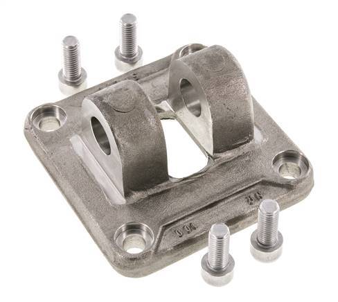 Gabelzapfen mit Innengewinde 100 mm ISO 15552 ISO 21287 Edelstahl 316 (1.4401)