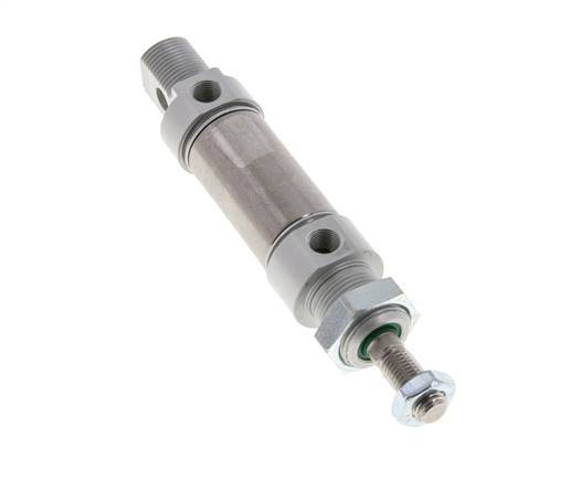 ISO 6432 Runder doppeltwirkender Zylinder 25-15mm - Magnetisch