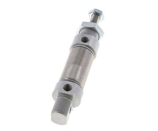ISO 6432 Runder doppeltwirkender Zylinder 25-15mm - Magnetisch
