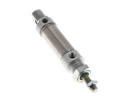 ISO 6432 Runder doppeltwirkender Zylinder 25-25mm - Magnetisch