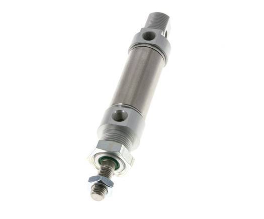 ISO 6432 Runder doppeltwirkender Zylinder 25-25mm - Magnetisch