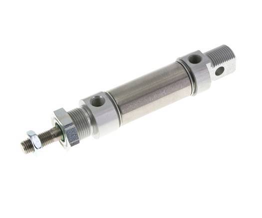 ISO 6432 Runder doppeltwirkender Zylinder 25-25mm - Magnetisch