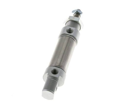 ISO 6432 Runder doppeltwirkender Zylinder 25-25mm - Magnetisch