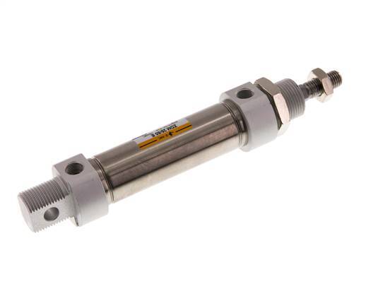 ISO 6432 Runder doppeltwirkender Zylinder 25-50mm - Magnetisch