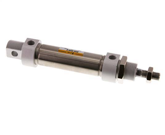ISO 6432 Round Double Acting Cylinder 25-50mm - Magnetic