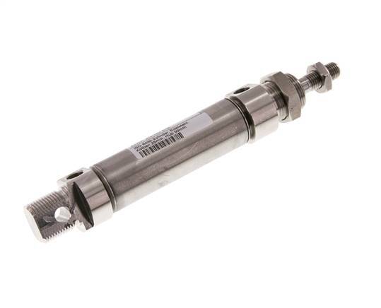 ISO 6432 Runder doppeltwirkender Zylinder 25-50mm - magnetisch - Edelstahl