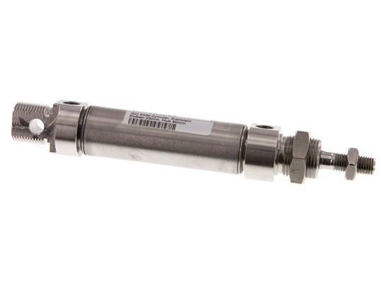 ISO 6432 Round Double Acting Cylinder 25-50mm - Magnetic - Stainless Steel